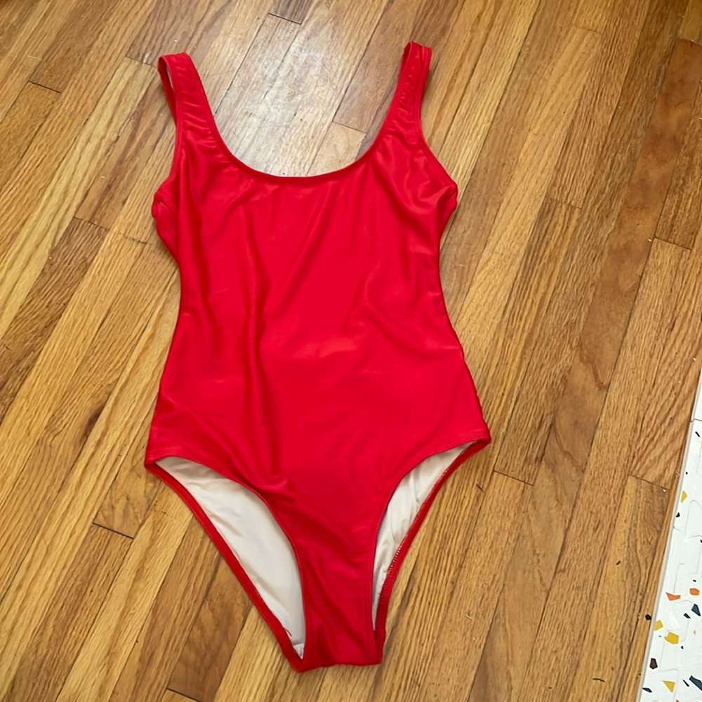 Ban.do x Everybody World Red Swimsuit
